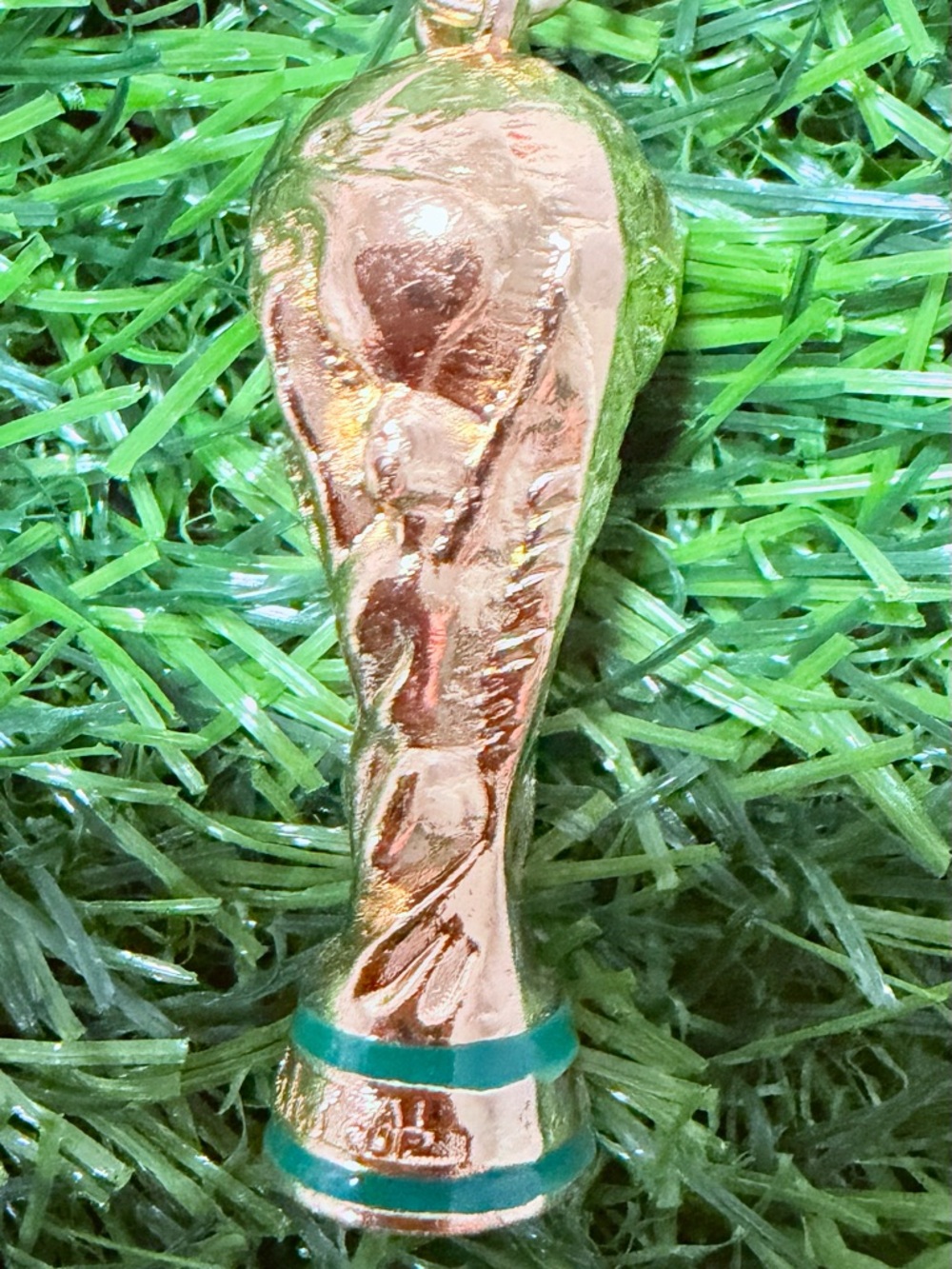 Keychain 🏆⚽️ Football Soccer World Cup 2026 Gold Metal / Llavero Copa Mundo 2026